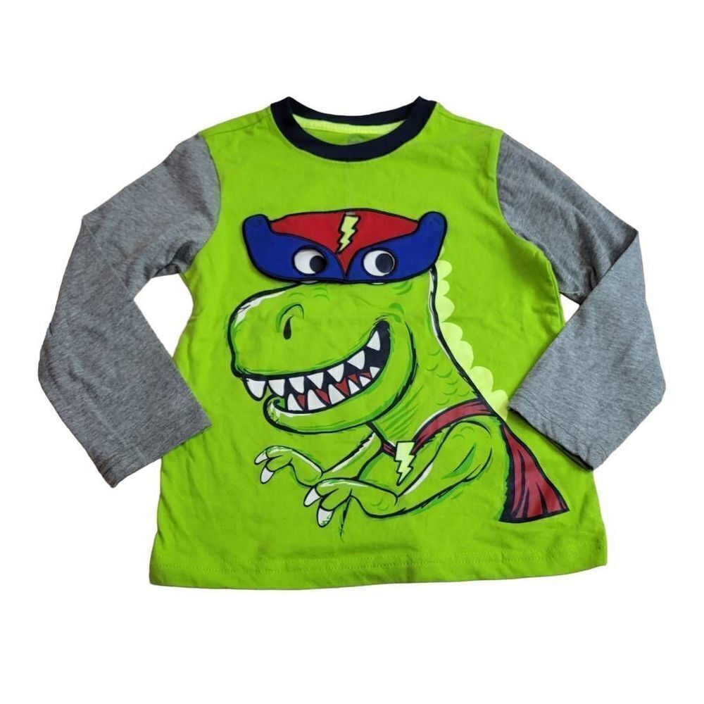 Wonder Nation Super Dinosaur longsleeve shirt 5T